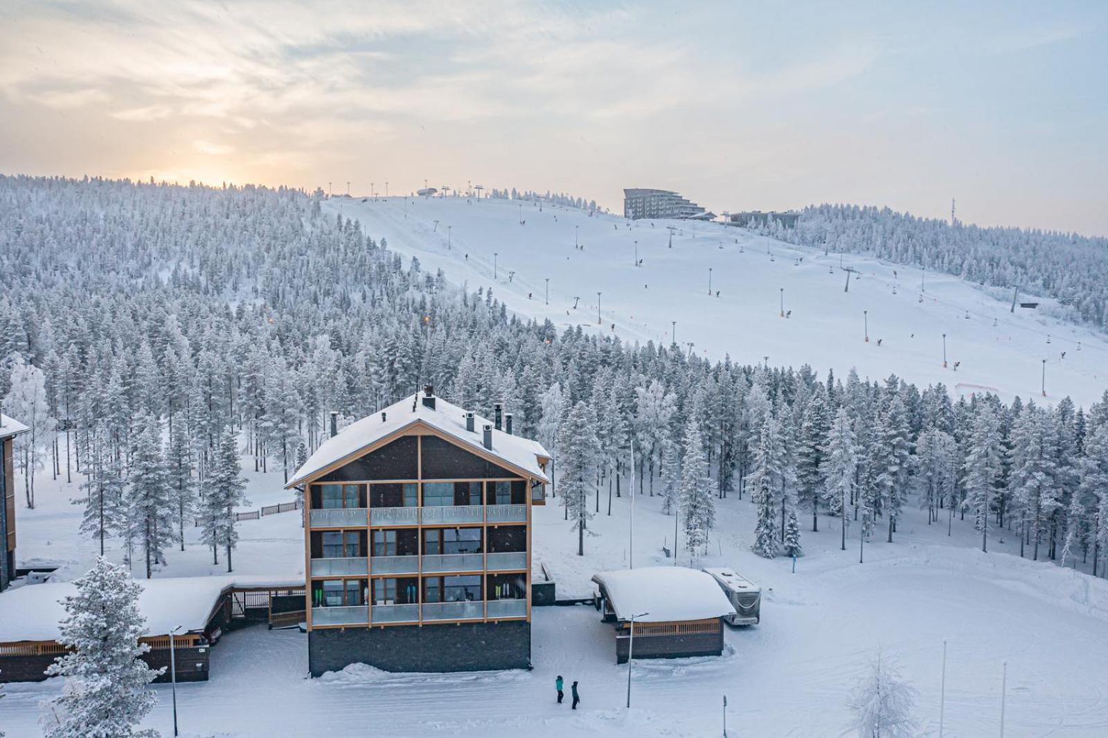 Levi Tunturinlaita A4, Ski-In Ski-Out 3Xbedroom Exterior foto